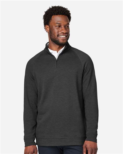 Devon & Jones Men's New Classics® Charleston Quarter-Zip Pullover - Model Front