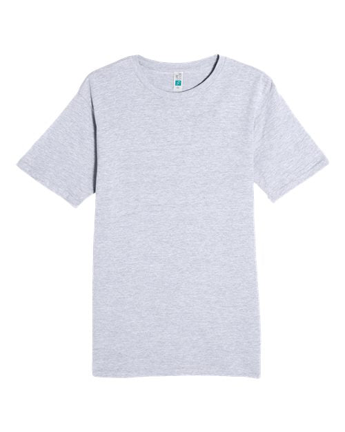 Lane Seven Unisex Heavyweight Tee - Heather Grey Front