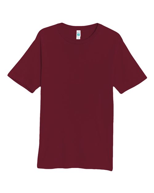 Deluxe T-Shirt - Burgundy Front