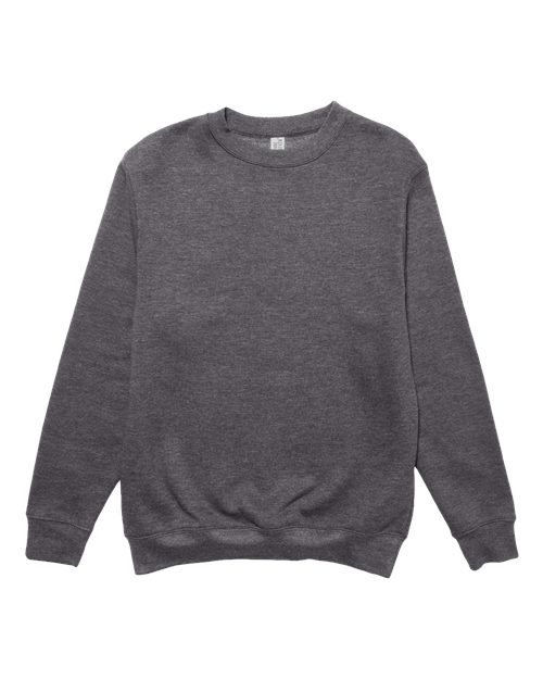 Unisex Premium Crewneck Sweatshirt - Charcoal Heather Front