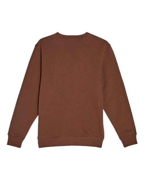 Unisex Premium Crewneck Sweatshirt - Chestnut Back