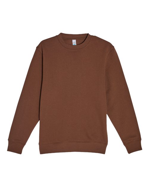 Unisex Premium Crewneck Sweatshirt - Chestnut Front