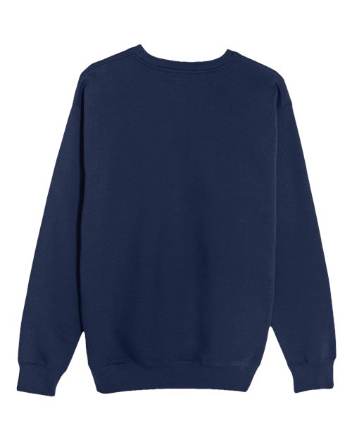 Unisex Premium Crewneck Sweatshirt - Navy Back