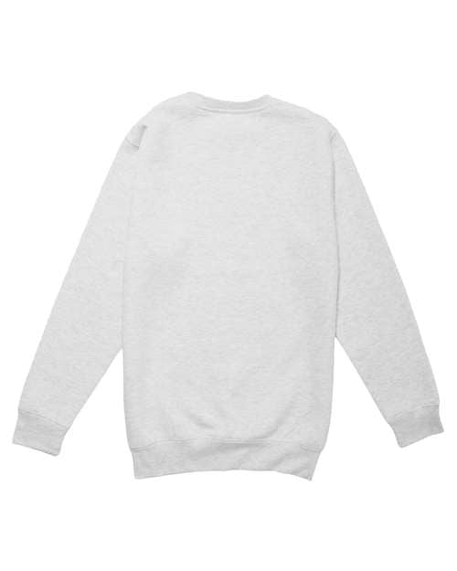 Unisex Premium Crewneck Sweatshirt - Oatmeal Heather Back