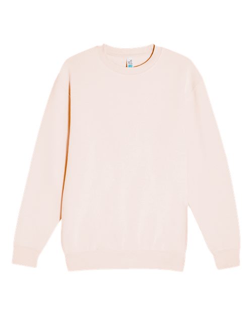 Unisex Premium Crewneck Sweatshirt - Pale Pink Front