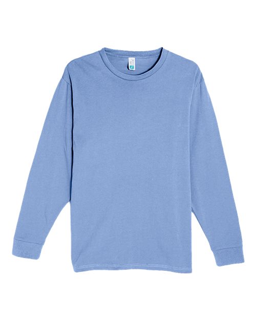 Heavyweight Long Sleeve T-Shirt - Colony Blue Front
