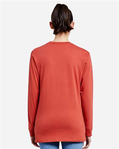 Heavyweight Long Sleeve T-Shirt - Paprika Back