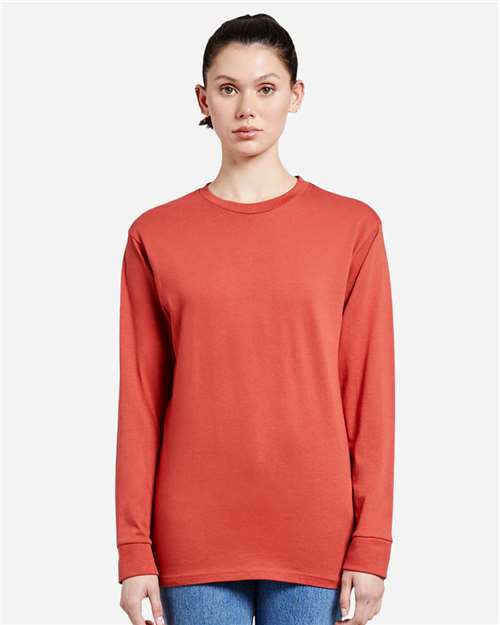 Heavyweight Long Sleeve T-Shirt - Paprika Front