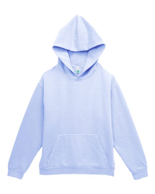 Unisex Urban Pullover Hooded Sweatshirt - Pigment Grape Ice Front