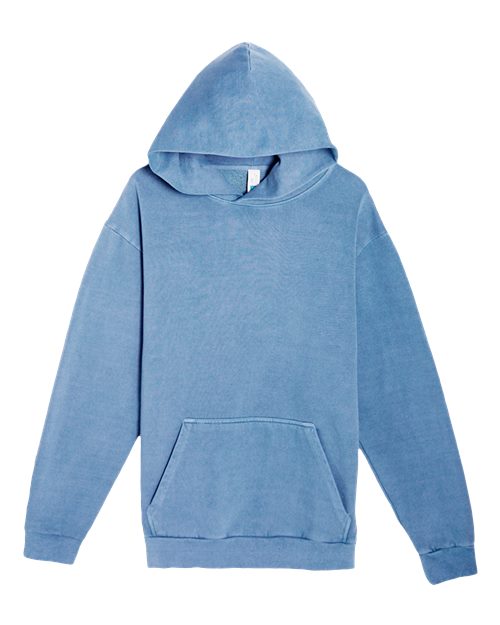 Unisex Urban Pullover Hooded Sweatshirt - Pigment Pebble Blue Front