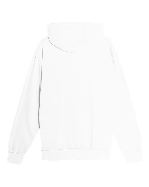 Unisex Urban Pullover Hooded Sweatshirt - White Back