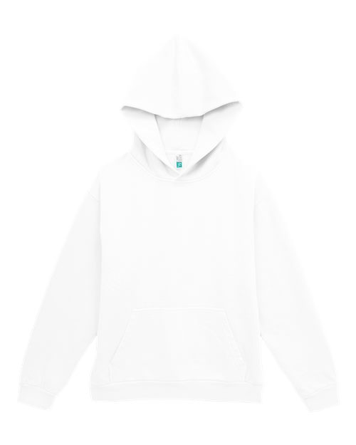 Unisex Urban Pullover Hooded Sweatshirt - White Front