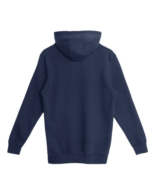 Unisex Heavyweight Pullover Hooded Sweatshirt - Navy Back