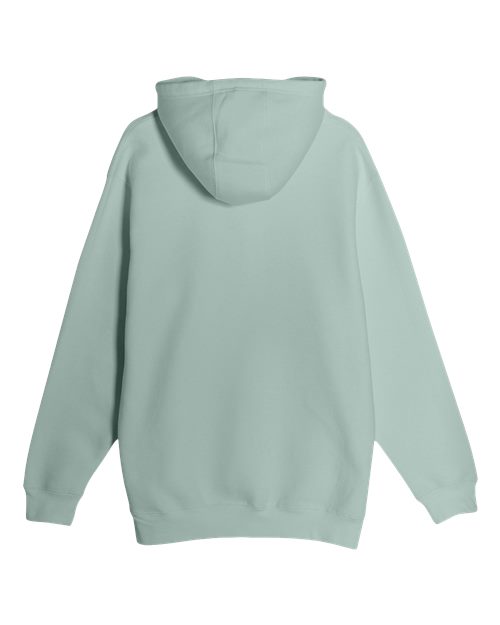 Unisex Heavyweight Pullover Hooded Sweatshirt - Sage Back