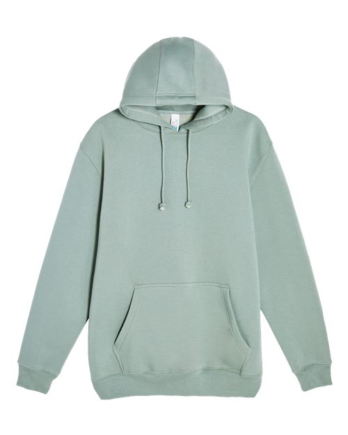 Unisex Heavyweight Pullover Hooded Sweatshirt - Sage Front