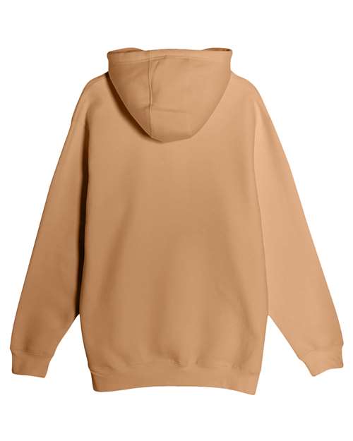 Unisex Heavyweight Pullover Hooded Sweatshirt - Toasted Coconut Back
