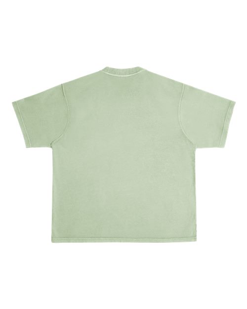Urban Heavyweight T-Shirt - Pigment Oil Green Back