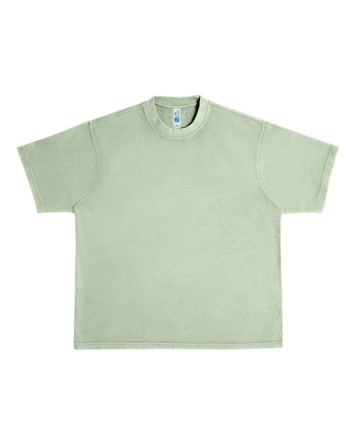 Urban Heavyweight T-Shirt - Pigment Oil Green Front