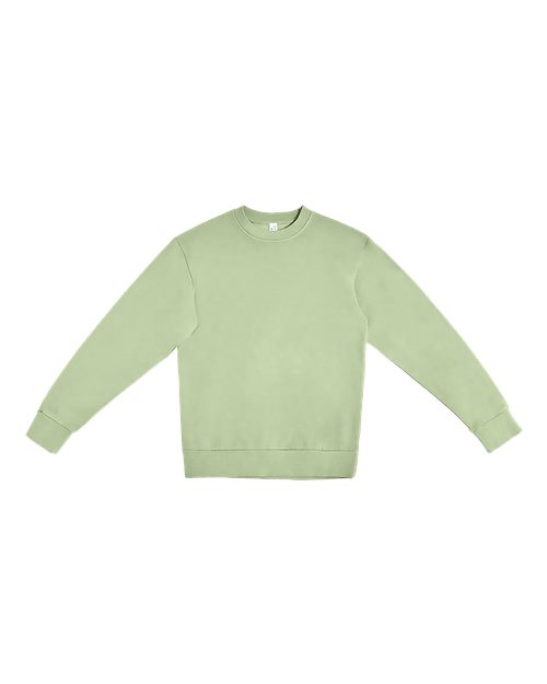 Unisex Urban Crewneck Sweatshirt - Pigment Oil Green Front