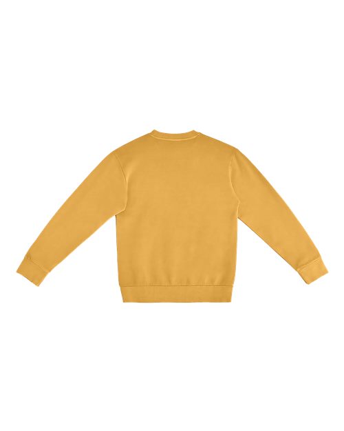 Unisex Urban Crewneck Sweatshirt - Pigment Peanut Butter Back