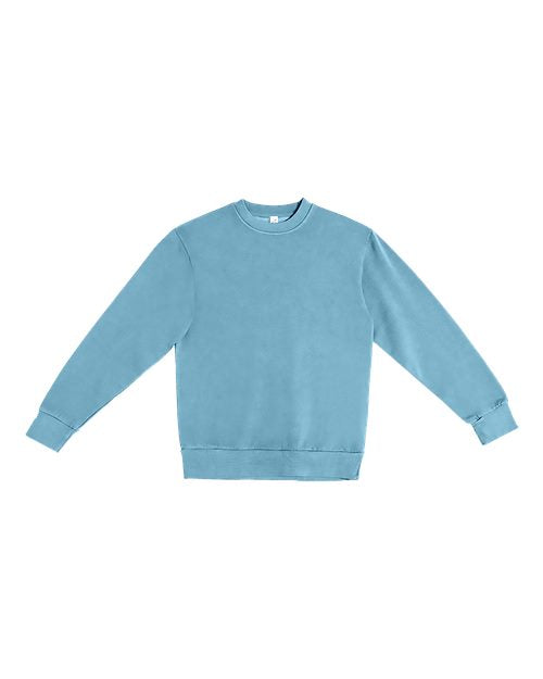 Unisex Urban Crewneck Sweatshirt - Pigment Pebble Blue Front