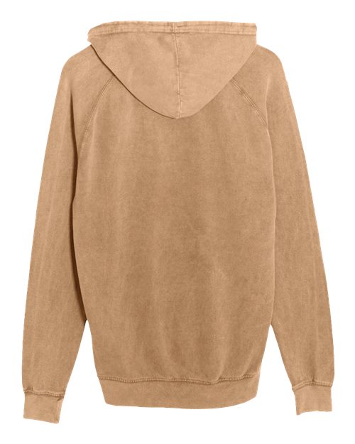 Unisex Vintage Raglan Hooded Sweatshirt - Vintage Camel Back