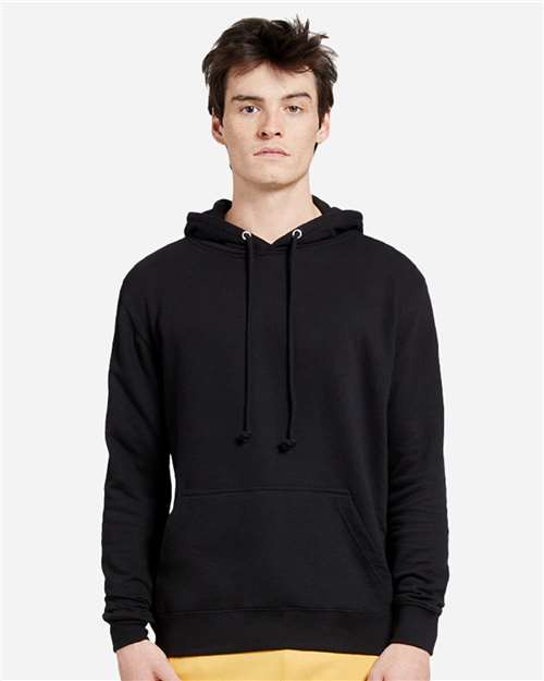 Lane Seven Unisex French Terry Hoodie Sweatshirt - Model Front