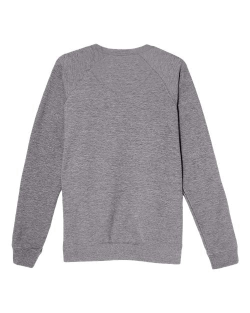 Unisex French Terry Crewneck Sweatshirt - Heather Graphite Back
