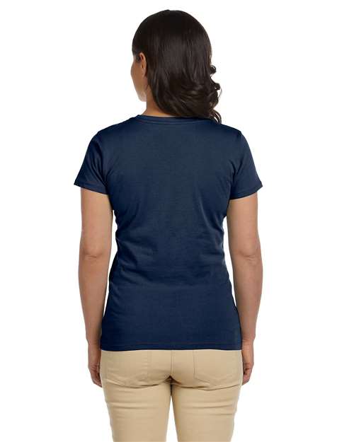 Women's Classic T-Shirt - Navy Back