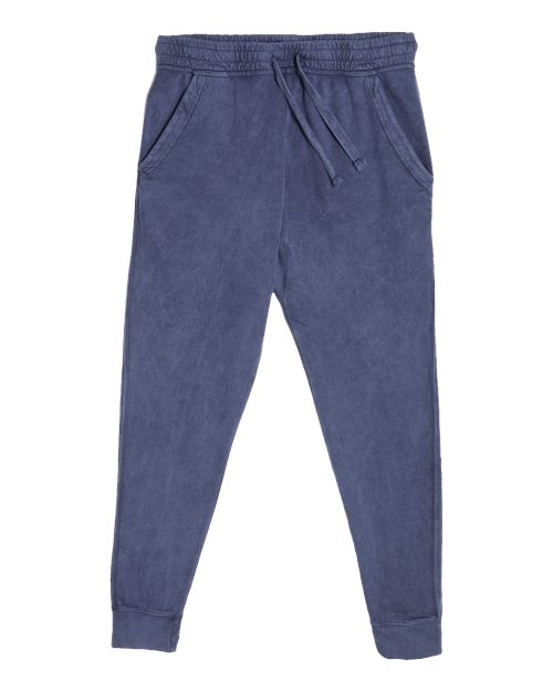 Unisex Vintage Joggers - Vintage Denim Front