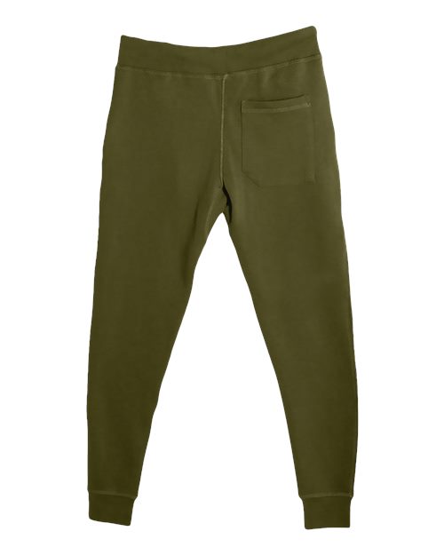 Unisex Premium Jogger Pants - Army Green Back