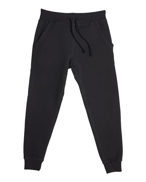 Unisex Premium Jogger Pants - Black Front
