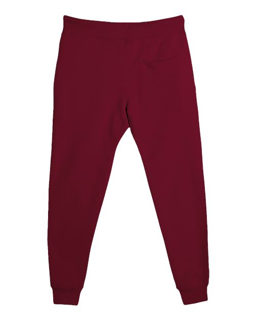 Unisex Premium Jogger Pants - Burgundy Back