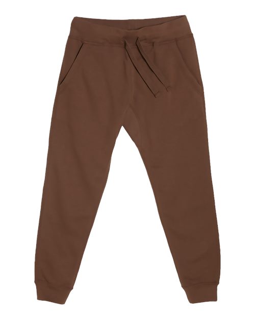 Unisex Premium Jogger Pants - Chestnut Front