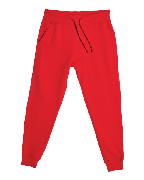 Unisex Premium Jogger Pants - Red Front