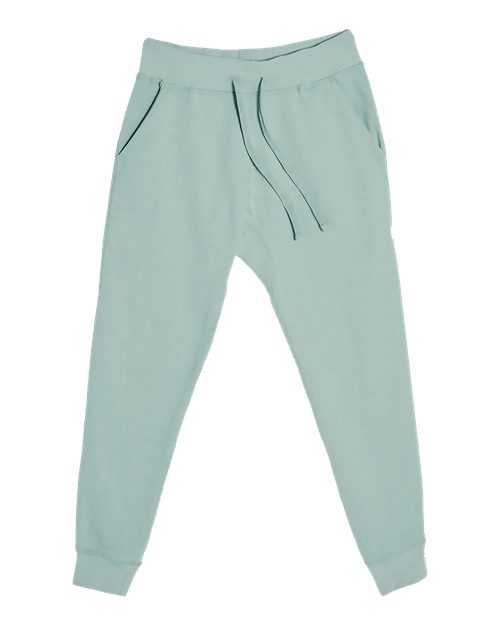 Unisex Premium Jogger Pants - Seafoam Front