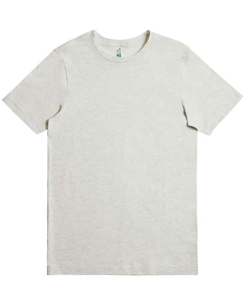 Deluxe CVC T-Shirt - Oatmeal Heather Front