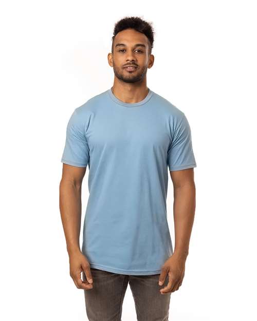 Unisex Fashion T-Shirt - Niagara Blue Front