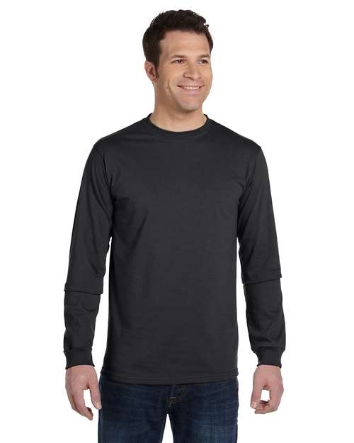 Unisex Classic Long Sleeve T-Shirt - Charcoal Front