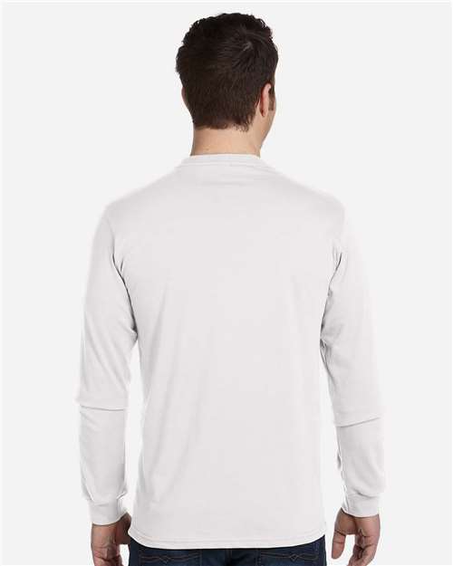 Unisex Classic Long Sleeve T-Shirt - White Back