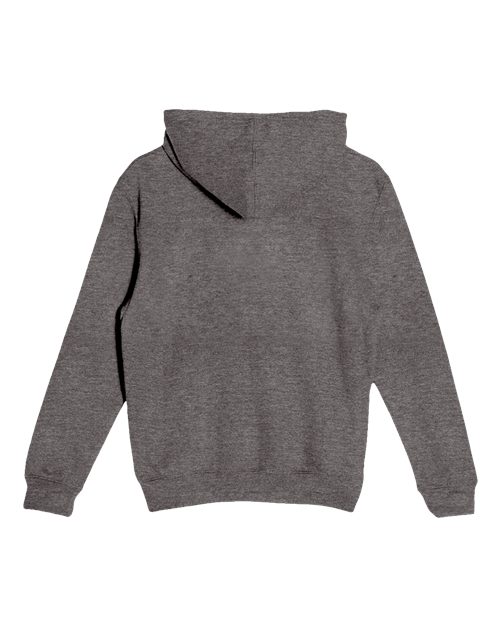 Youth Premium Pullover Hooded Sweatshirt - Charcoal Heather Back