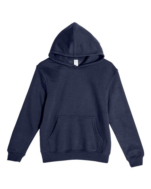 Youth Premium Pullover Hooded Sweatshirt - Navy Front