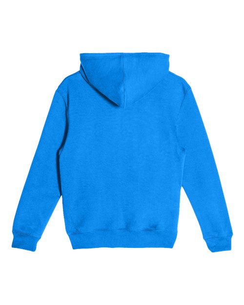 Youth Premium Pullover Hooded Sweatshirt - True Royal Back