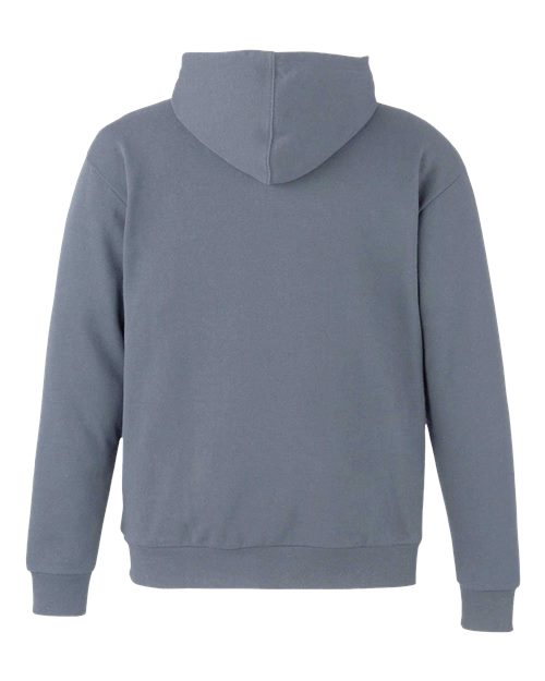 Unisex Reclaimist Fiber Hooded Sweatshirt - Basalt Grey Back