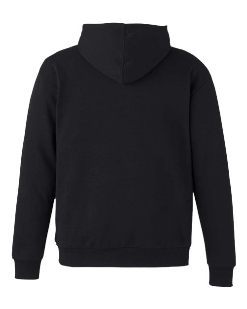Unisex Reclaimist Fiber Hooded Sweatshirt - Black Back