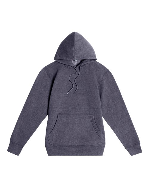 Unisex Future Fleece Hooded Sweatshirt - Heather Charcoal Front