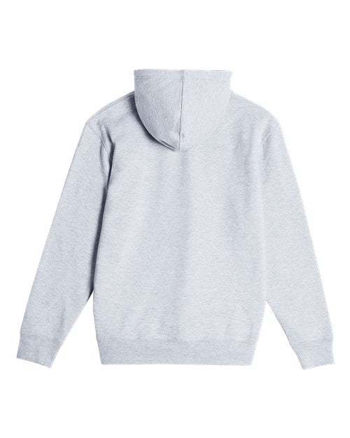 Unisex Future Fleece Hooded Sweatshirt - Heather Grey Back