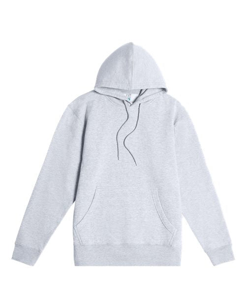 Lane Seven Unisex Future Hoodie Sweatshirt - Heather Grey Front