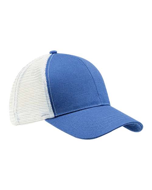 Eco Trucker Cap - Daylight Blue/ White Front