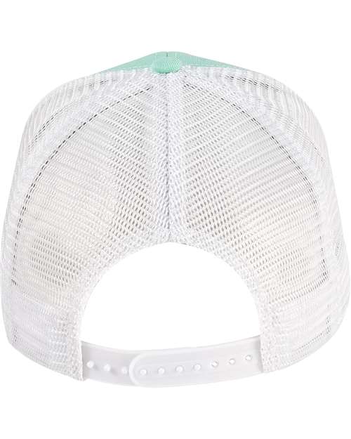 Eco Trucker Cap - Mint/ White Back